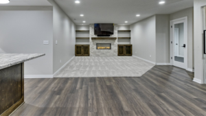 finished basement 1 - Omaha Basement Finishing and Remodeling Contractors