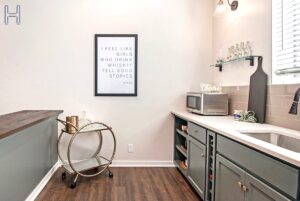 wet bar - Omaha Basement Finishing and Remodeling Contractors