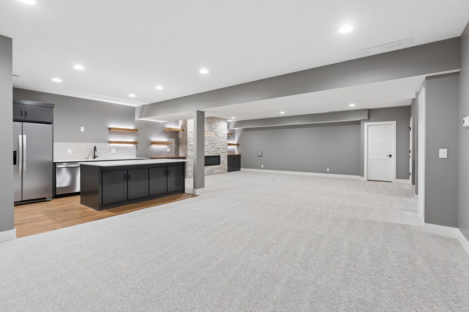 Walmart Basements Hawthorne Finished Basements: Basement Contractor – Omaha, Elkhorn ...