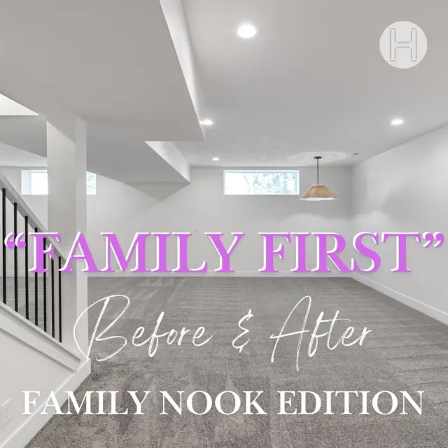 ✨ Before ➡️ After: “Family First” – Family Nook Edition ✨
We turned this empty basement into a cozy, multifunctional space made for movie nights, playtime, and quality moments with the people who matter most 💛Because when your home reflects your priorities, family always comes first.Thinking about finishing your basement?
🏡 We make the process simple, fast, and stunning.📩 DM us to get started
👀 Follow for more transformations and real client spaces
📍Omaha & surrounding areas#FamilyFirst #BeforeAndAfter #FinishedBasement #BasementGoals #HawthorneFinishedBasements #OmahaHomes #BasementDesign #FamilySpace #WomenInConstruction #InteriorInspo